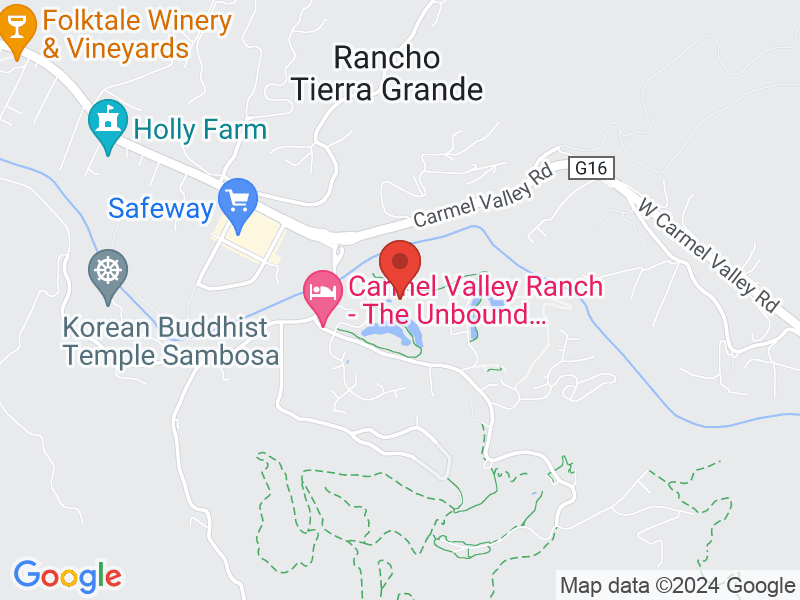 Map of Carmel Valley Ranch